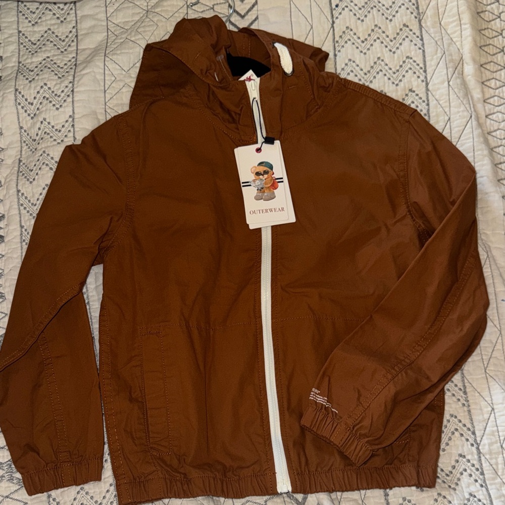 Boys Denim & Flower Jacket | Size 8